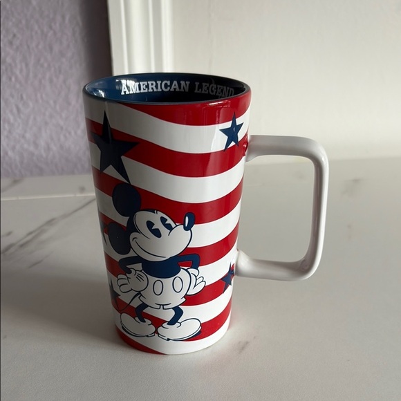 Disney Mickey Mouse American Legend Mug - Red, White, Blue - Picture 5 of 5